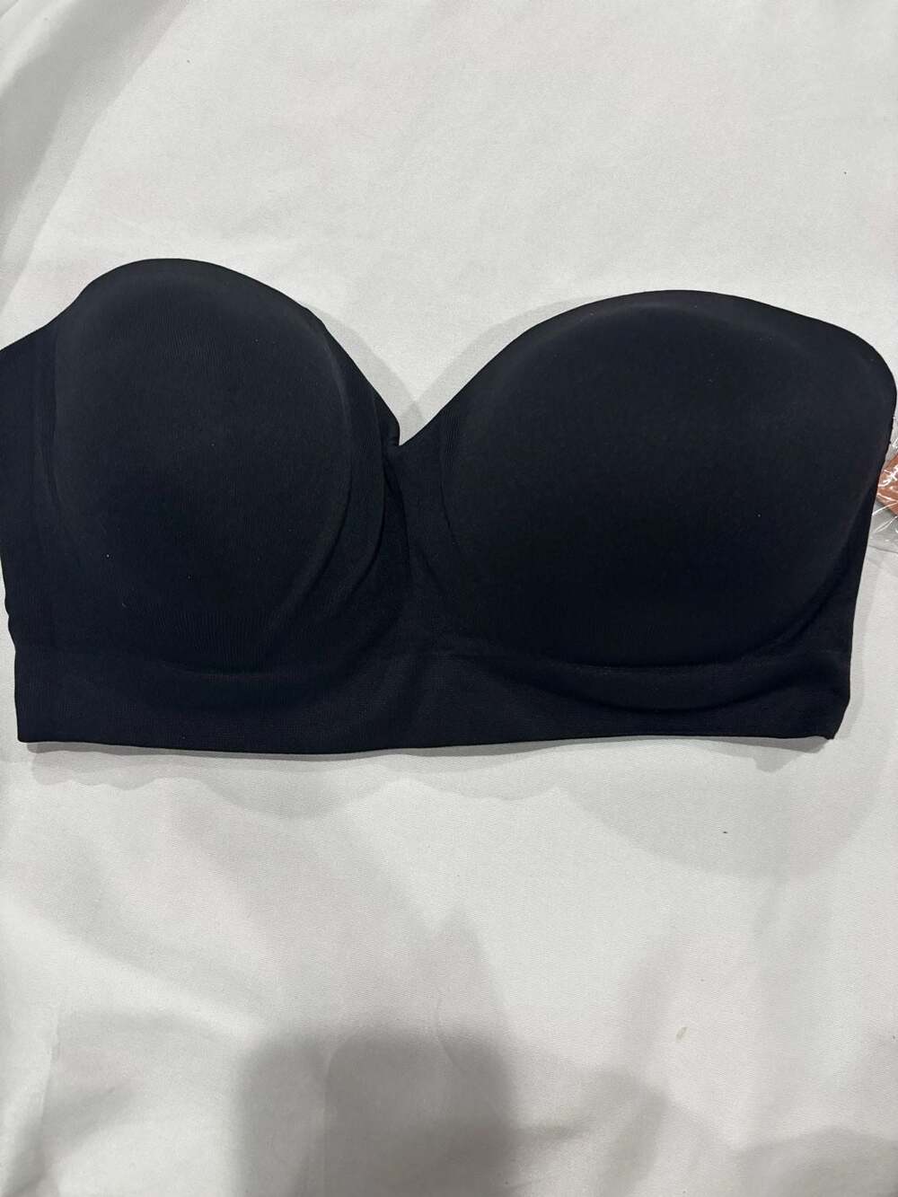 Shapermint Essentials Sweetheart Wireless Strapless Bra Black Size L #10401